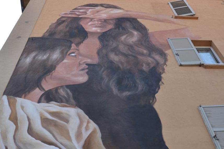 Mural of Viale dei Mille