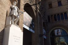 Correggio monument