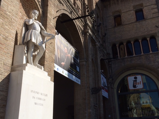 Correggio monument
