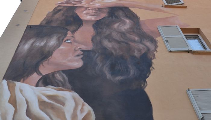 Mural of Viale dei Mille