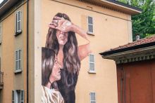 Mural of Viale dei Mille