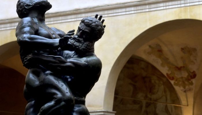 Hercules and Anteus monument (original)