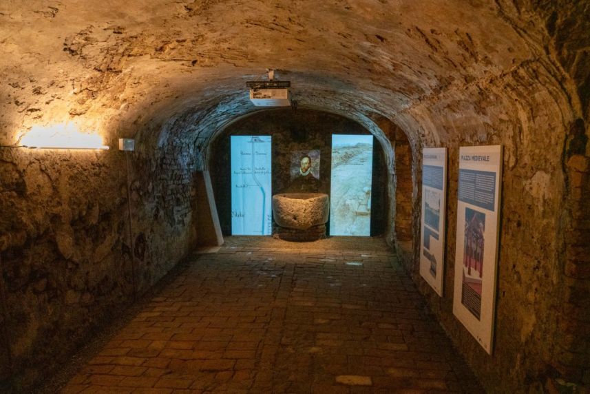 Parma sotterranea Galleria delle fontane